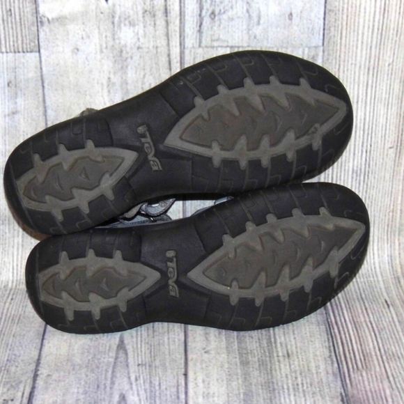 TEVA Verra Gray Sport Sandals Womens Size 8 - Picture 2 of 5